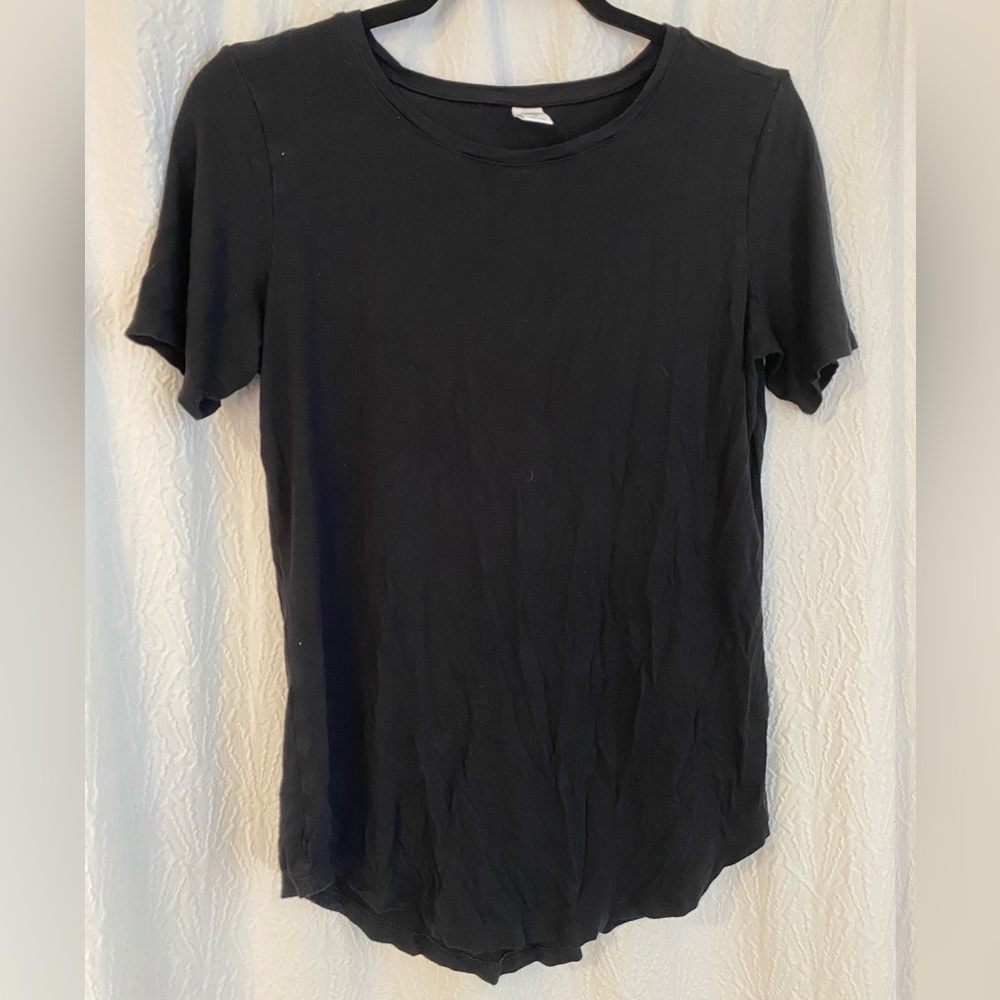 Old Navy black luxe t shirt
